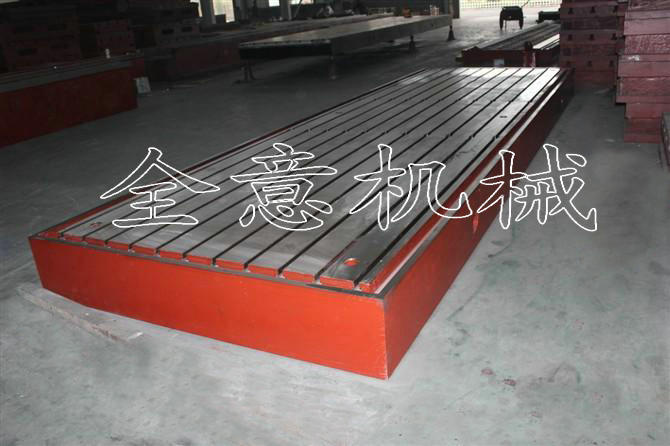 鑄鐵平臺與其他材料對比