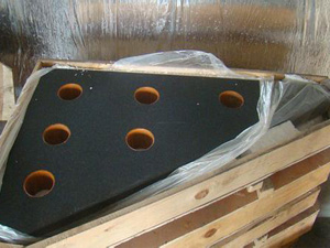 偏擺檢查儀與機(jī)器人行走軌道